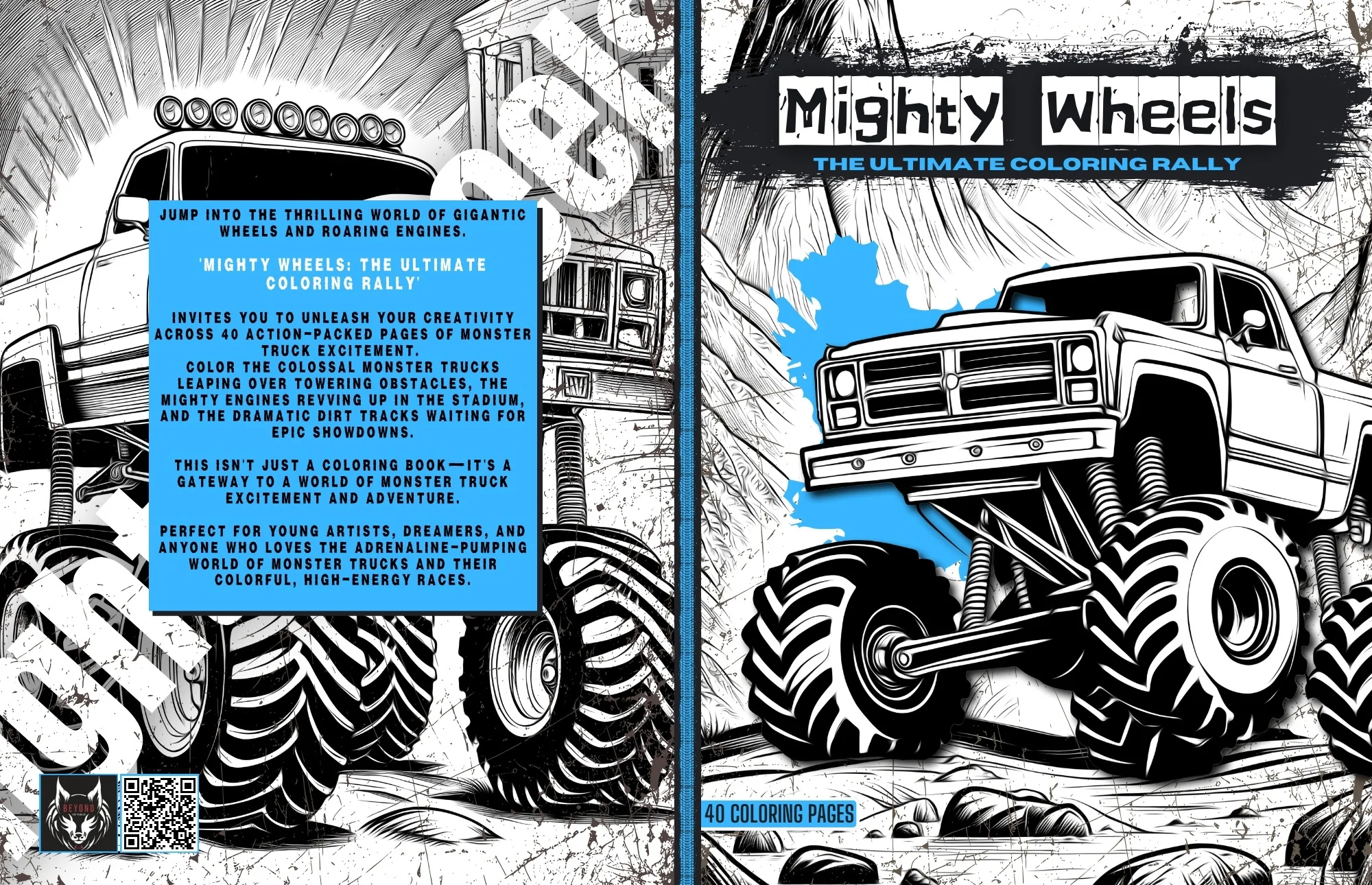 Mighty Wheels – The Ultimate Coloring Rally detail image